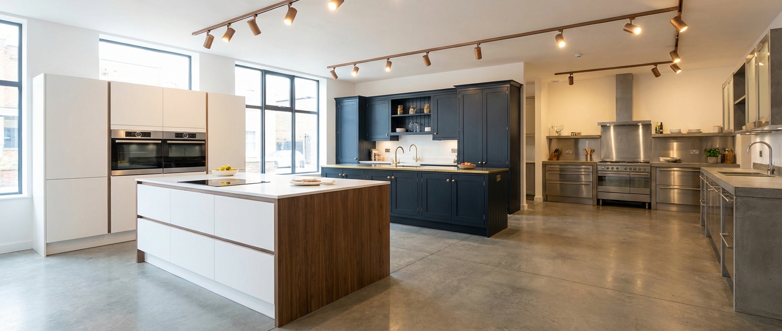 Contemporary kitchen showroom