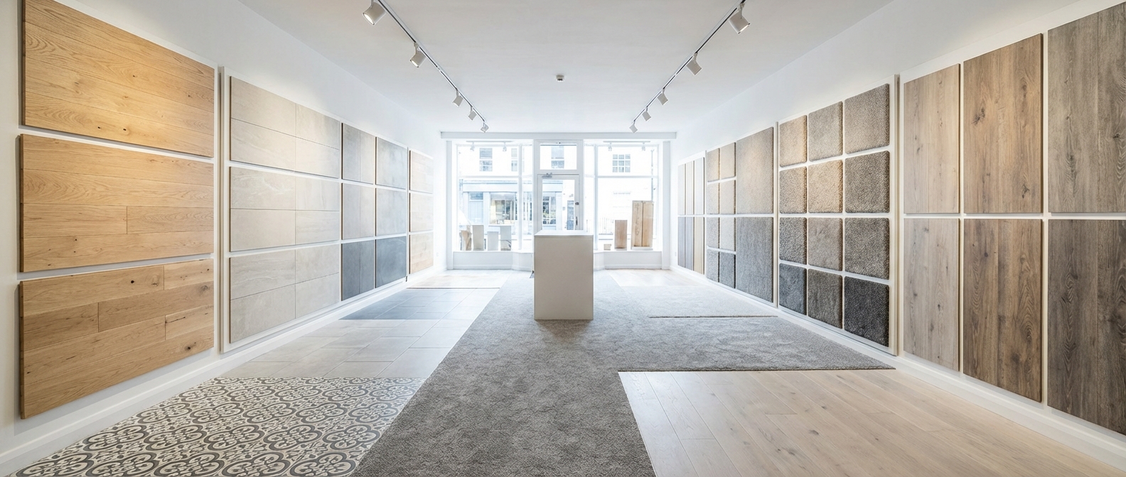 Flooring showroom